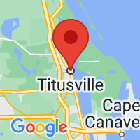 Map of Titusville, FL US